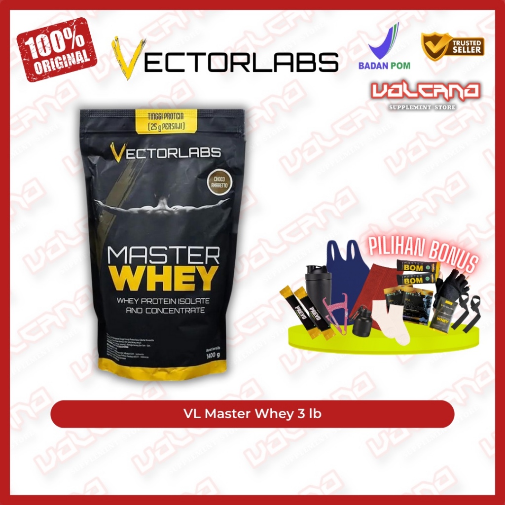 Vector Labs Master Whey 3 lb lbs isolate concentrate vectorlabs VL