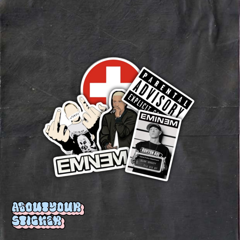 

STICKER PACK EMINEM VOL 1 isi 6pcs