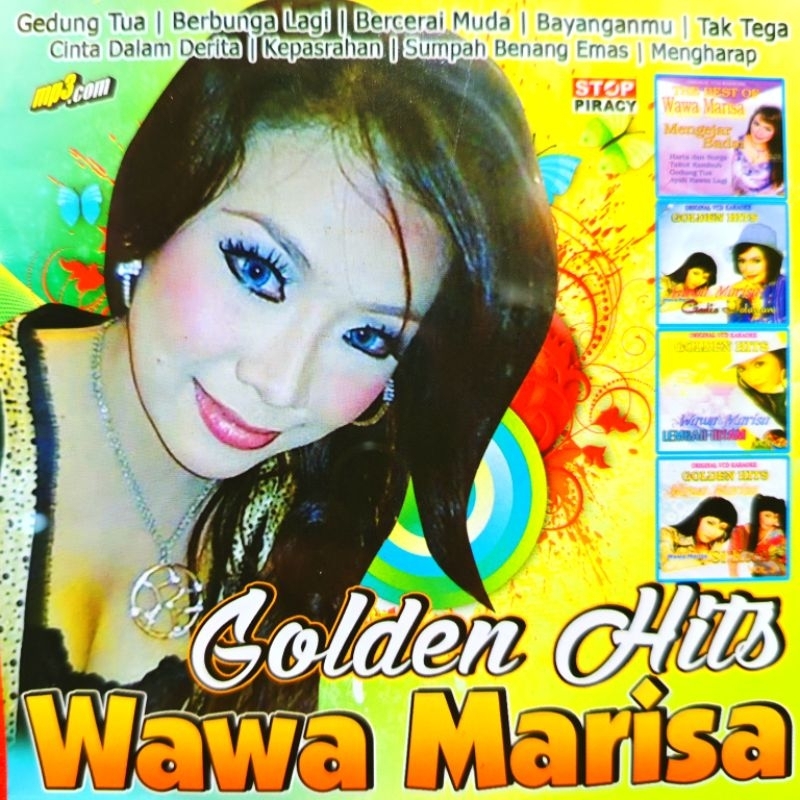 Kaset MP3 Audio Musik 176 Lagu Dangdut Wawa Marisa Album Pilihan Terlengkap