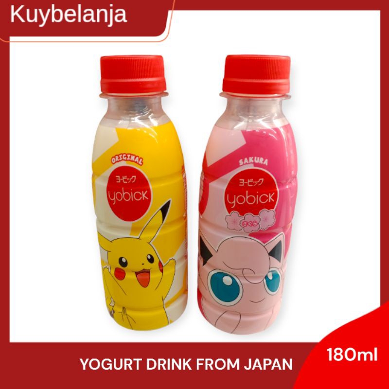

Yobick Yoghurt Drink Original 180ml / Sakura 180ml