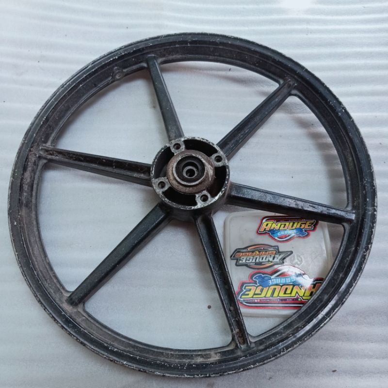 velg pelek pelk palang bintang cast wheel ring 17 subsitusi Yamaha depan saja palang 6 wtc