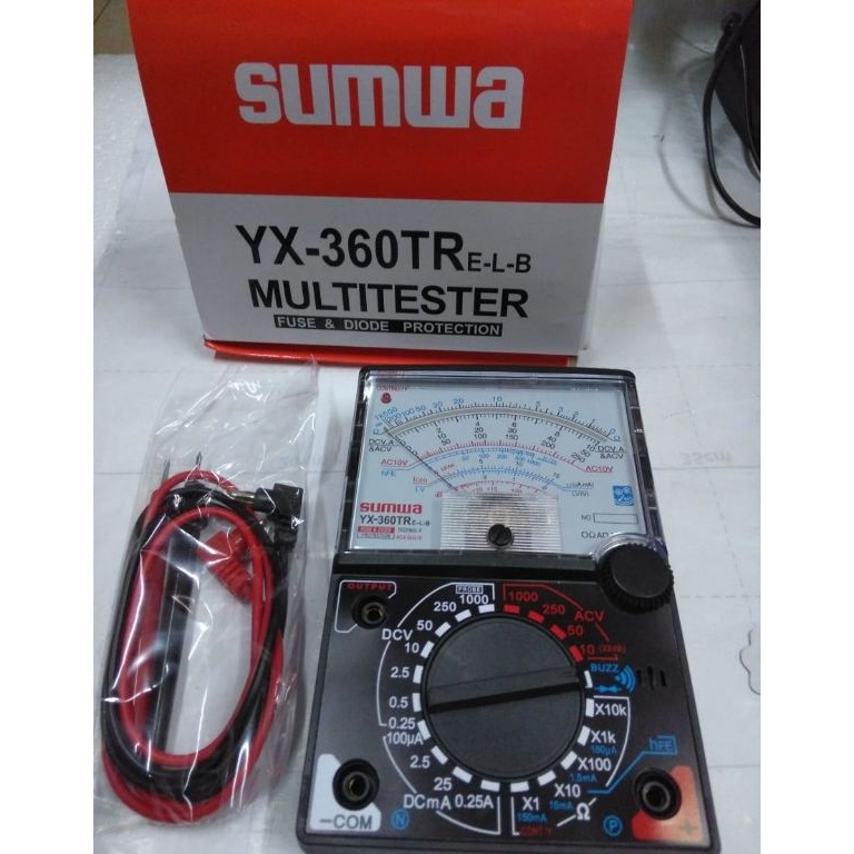 Serbu Surprise MULTITESTER SAMWA AVOMETER MULTI TESTER ANALOG SUMWA