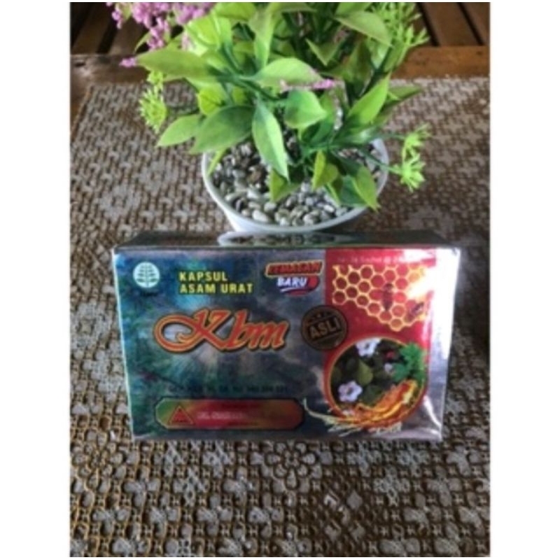 KBM(HIJAU)KOTAK KAPSUL ORIGINAL ASAM URAT