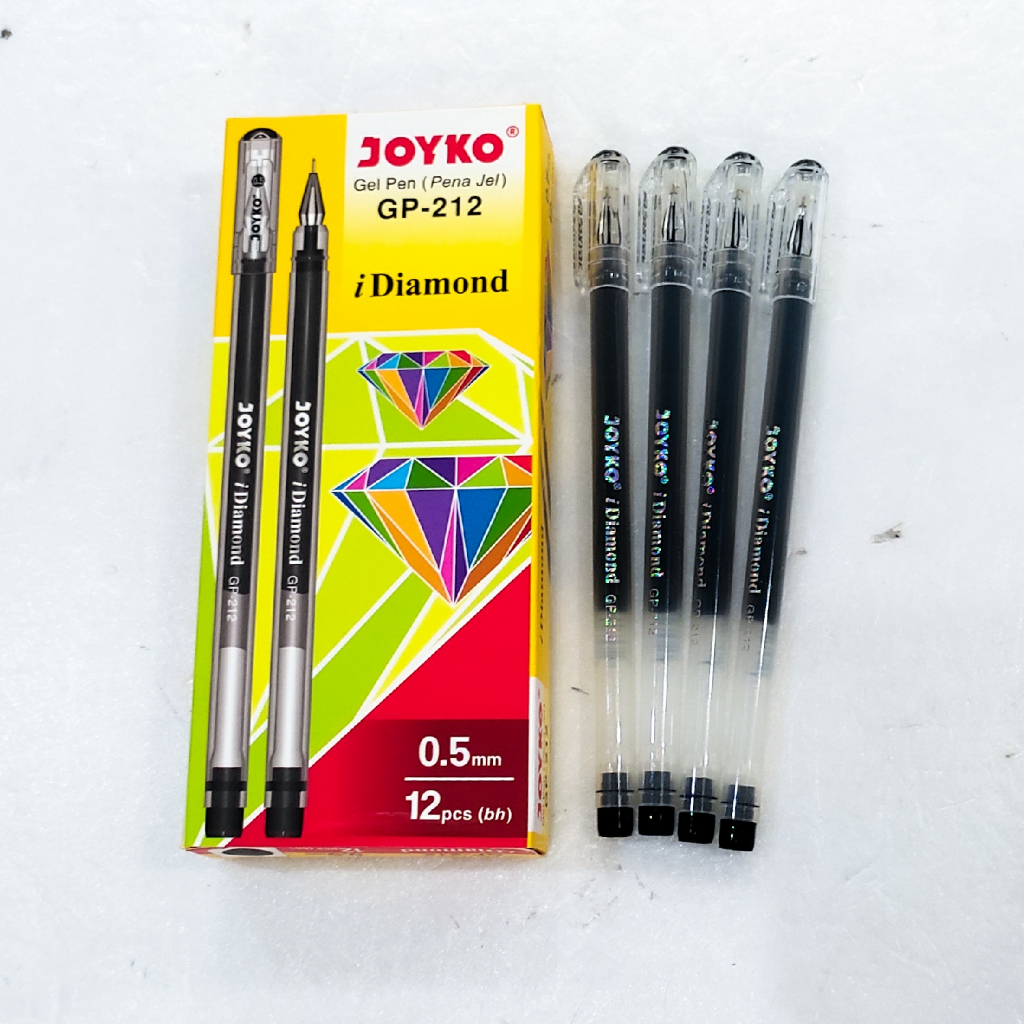 

BALLPOINT, BOLPEN, PULPEN, GEL PEN JOYKO GP 212 0.5 MM i DIAMOND