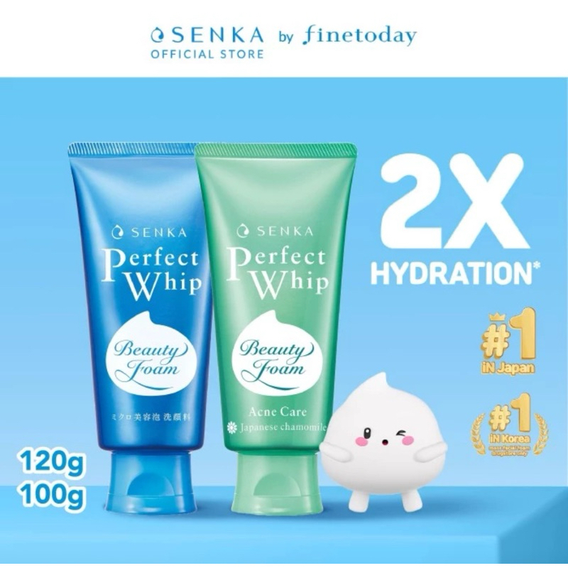 SENKA PERFECT WHIP BEAUTY FOAM // SABUN CUCI MUKA