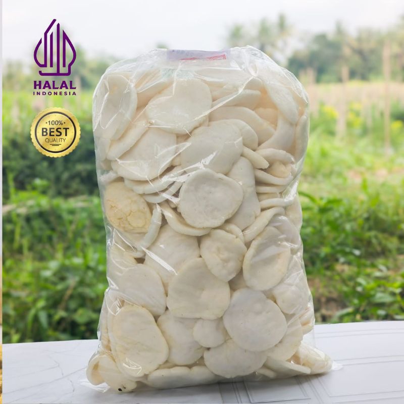 

kerupuk palembang 500gram - kerupuk kemplang palembang ikan tenggiri