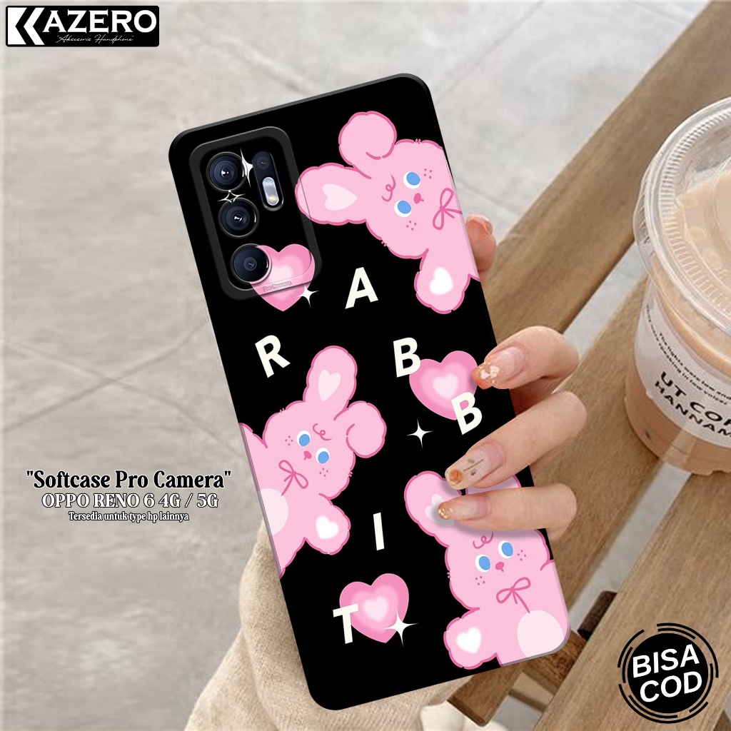 Kesing OPPO RENO 6 4G / 5G Fashion Case Kartun Softcase OPPO RENO 6 4G / 5G Silikon Pro Camera Casin