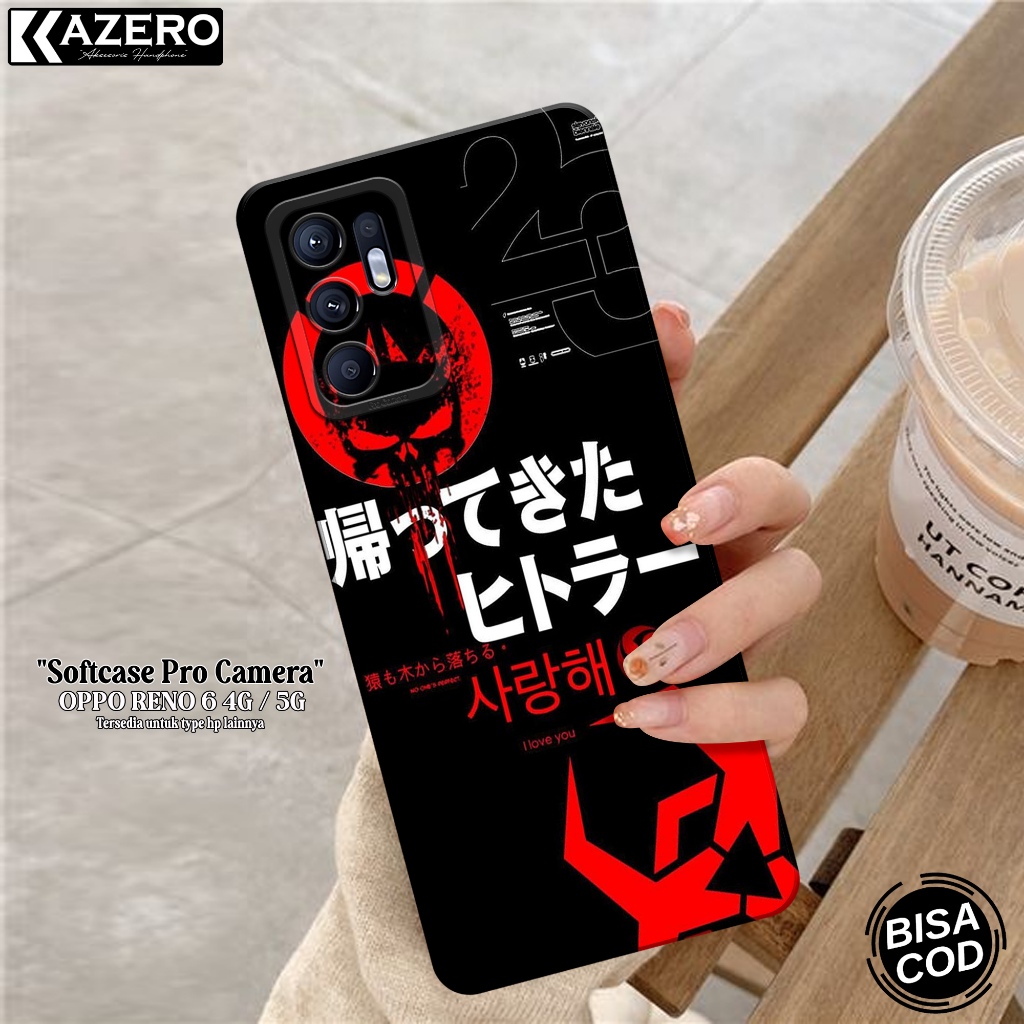 Kesing OPPO RENO 6 4G / 5G Fashion Case Kartun Softcase OPPO RENO 6 4G / 5G Silikon Pro Camera Casin