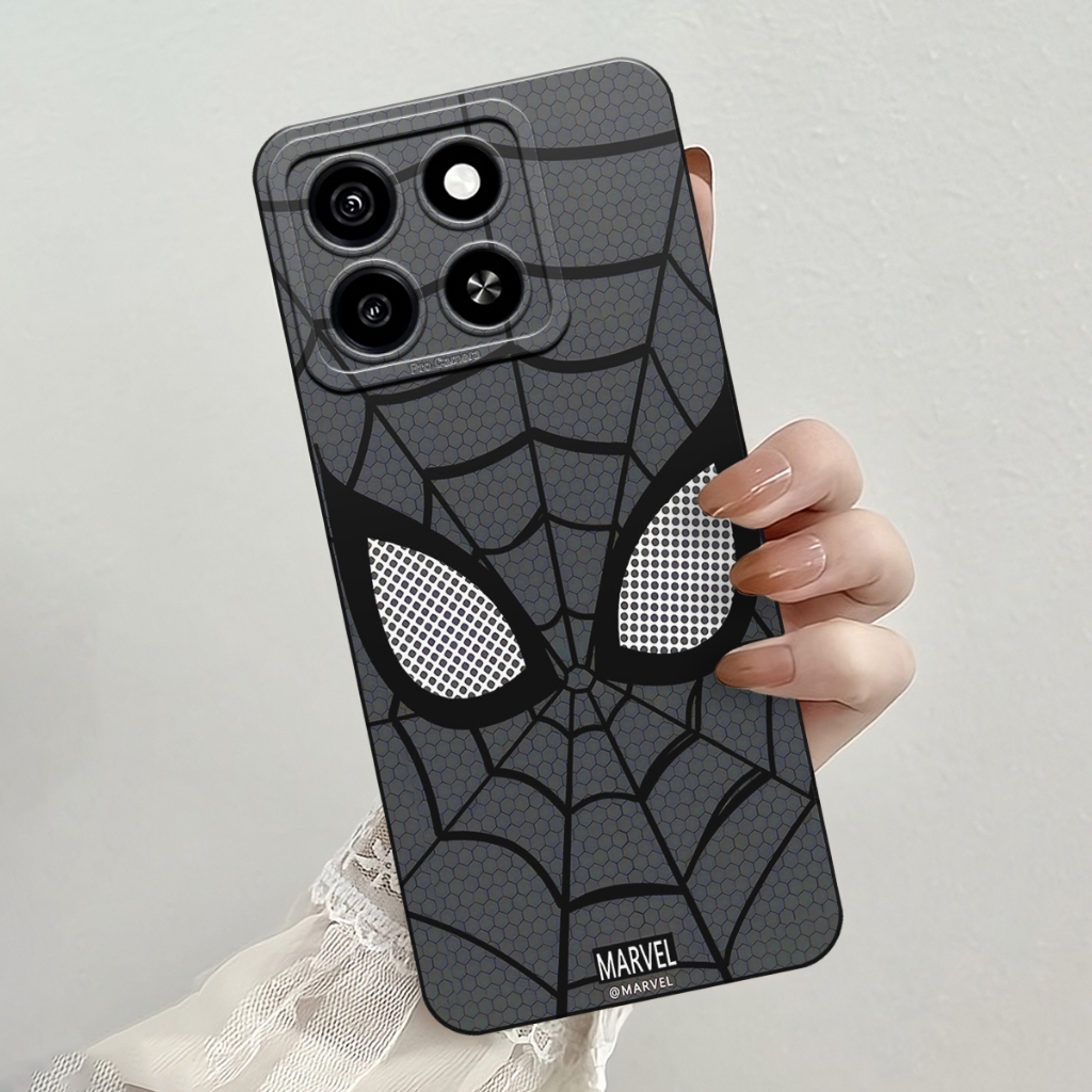 Softcase Hp ZTE Blade A35 / ZTE Blade A55 Terbaru Motif Spiderman - Case Hp ZTE Blade A35 / ZTE Blad