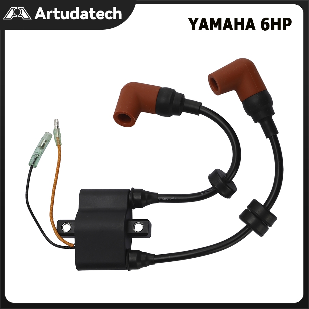 Koil Pengapian Yamaha 6HP 8HP 9.9HP 20HP 25HP 680-85570-00 Outboard Ignition Coil