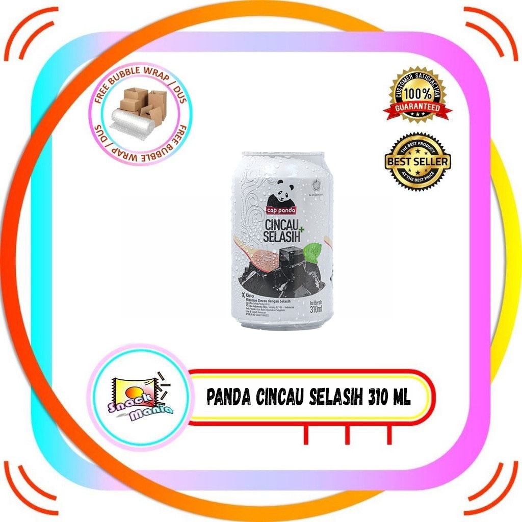 

Panda Cincau Selasih Grass Jelly Basil Seed Can 310 ml Minuman Kaleng