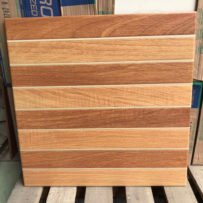 keramik teras 50x50 motif kayu/ keramik taman/ keramik halaman/keramik teras/ keramik motif kayu/ker