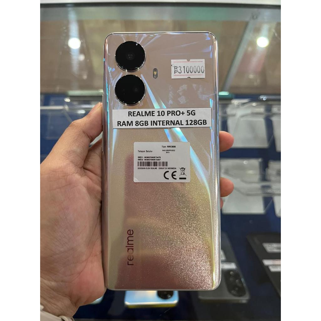 [HANDPHONE SECOND] REALME 10 PRO+ 5G (8/128GB)