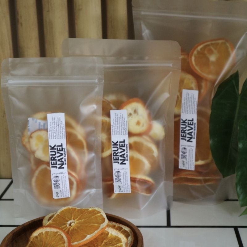 

Nafariz724 Dried Navel Orange Slices - Jeruk Iris Kering - Sudah Bpom