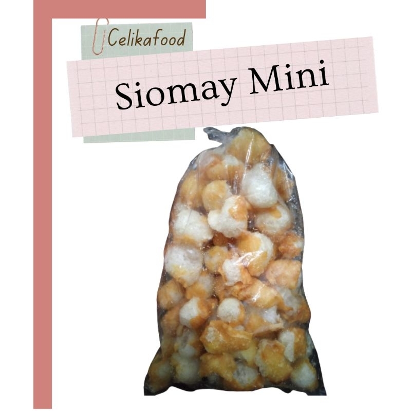 

Siomay Mini Seblak Kering Kuncup Bakso Aci Cuanki Cuankie Bakso Baso