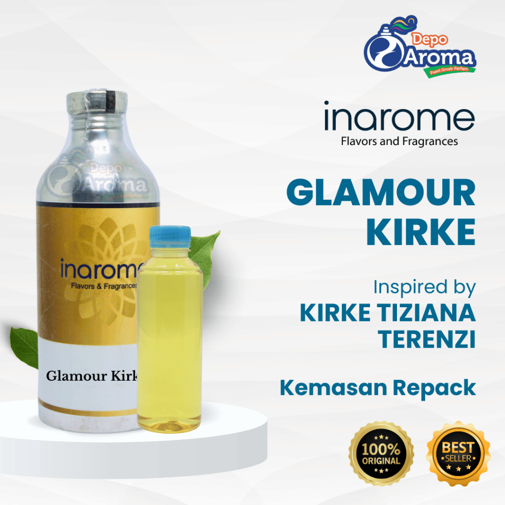 PARFUM BIBIT MURNI - GLAMOUR KIRKE - REPACKING 100ML - INAROME
