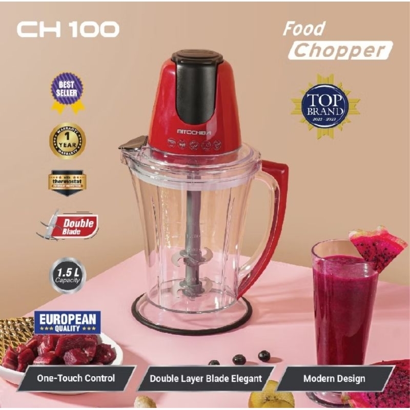 FOOD CHOPPER MITOCHIBA CH-100/food processor mitochiba/meat grinder mitochiba/blender serbaguna