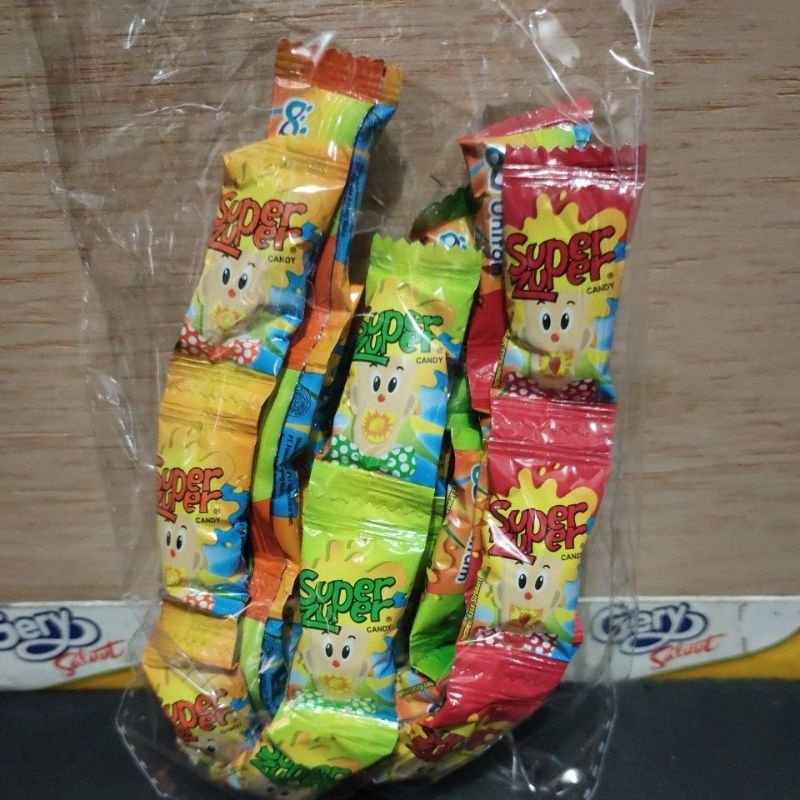 

Super zuper candy 100 1pak isi 30pcs