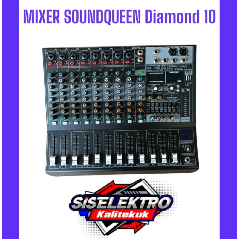 Mixer Soundqueen Diamond 10 Soundqueen 10 Chanel diamond