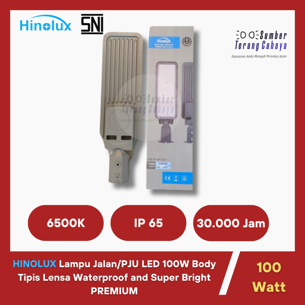 Lampu Jalan/ PJU LED 100Watt PJU LED 100Watt lampu jalan SNI HINOLUX