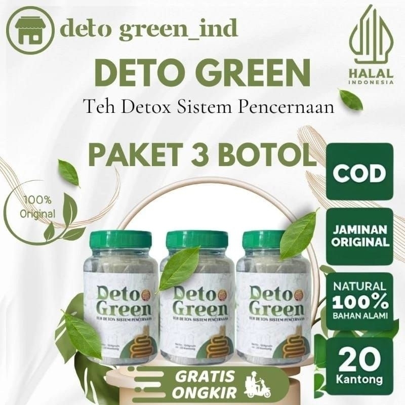 

PROMO 3BOX Teh Detox Teh Diet Sistem Pencernaan Usus Herbal