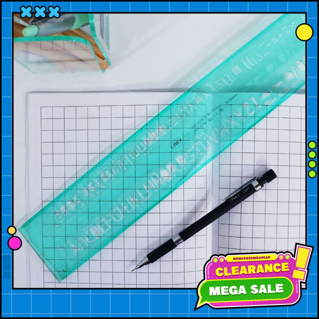 

Linex Lettering Stencils ISO 3.5mm - 5845 00