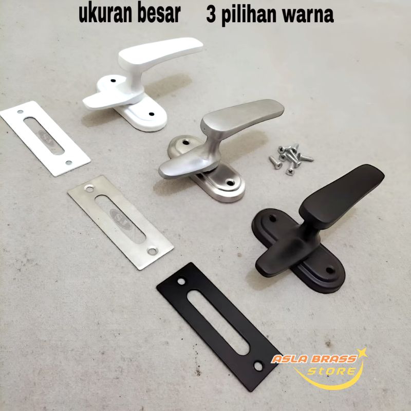 Panolet Rambuncis Jumbo Grendel Pintu Pengunci Jendela Rambuncis Alumunium Rambuncis Solid