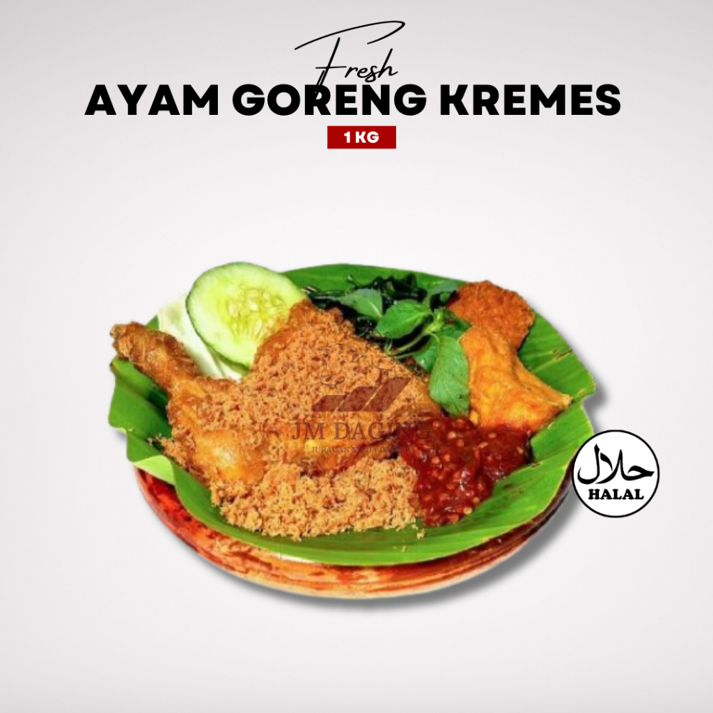 

Ayam Goreng Kremes isi 4 Tangerang