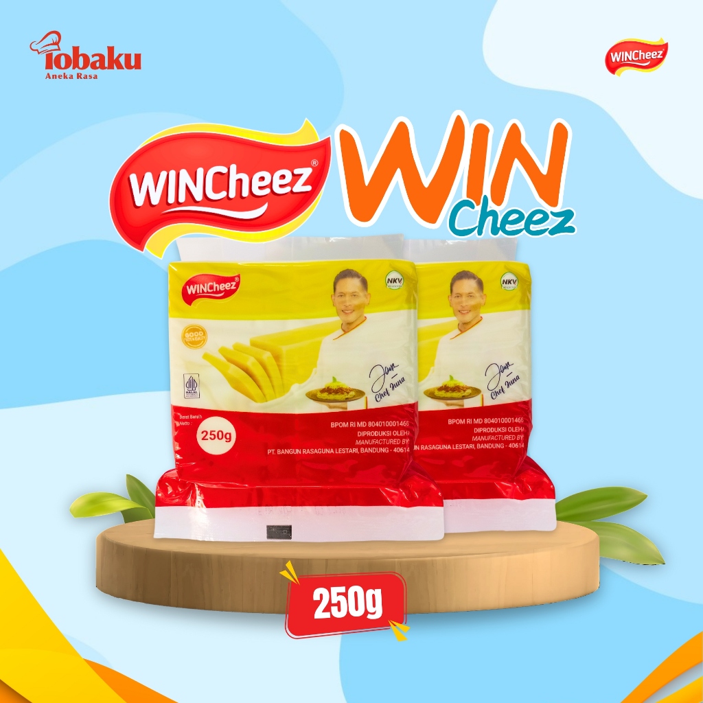 

Keju WINCHEEZ Cheese Cheddar 250g _