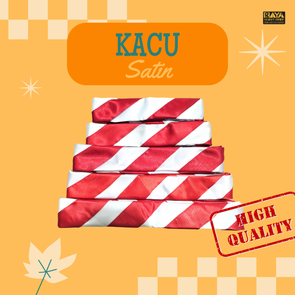 Kacu Pramuka Satin Termurah