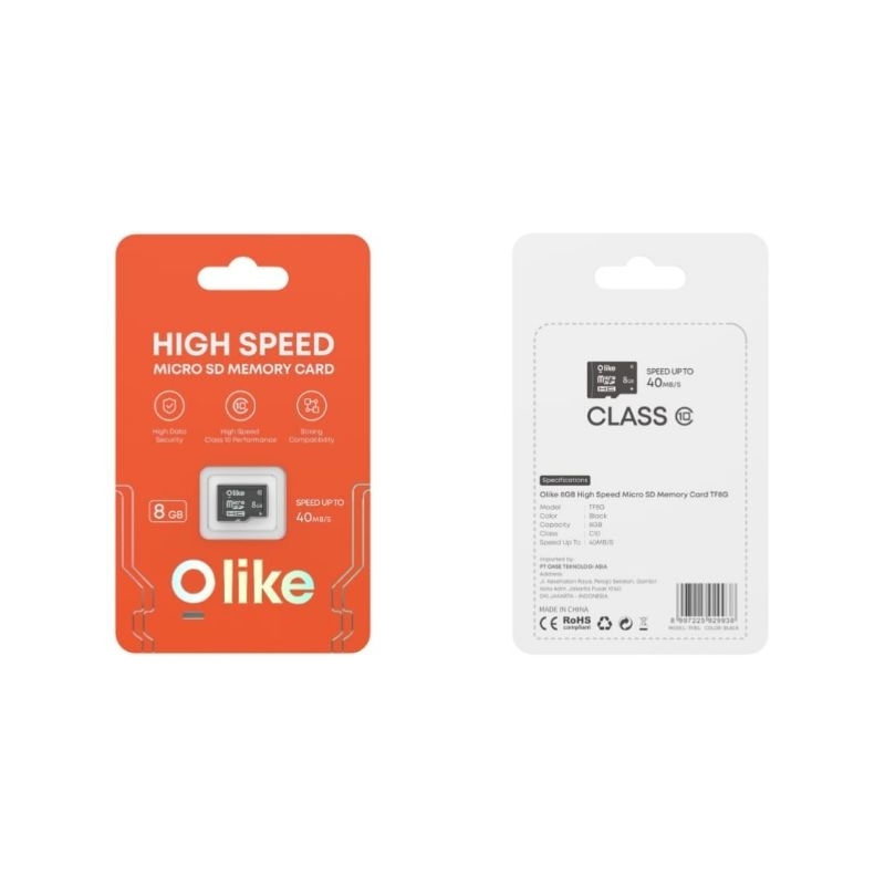 Olike 8Gb Micro SD Mmc Memory Card hp
