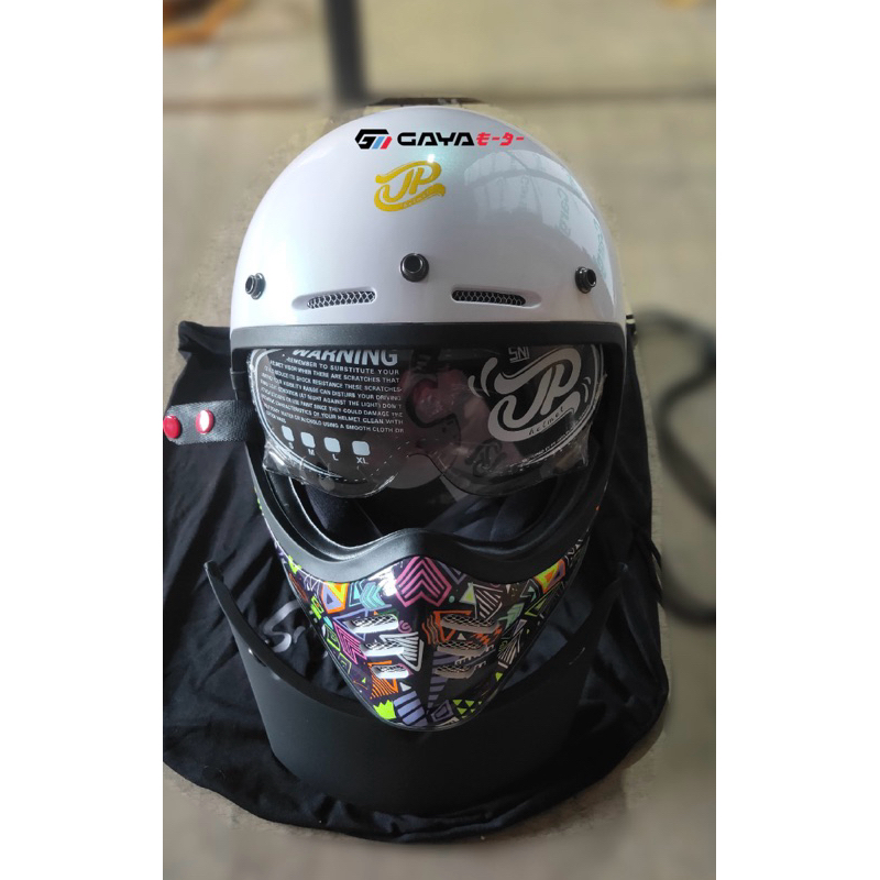 Helm JP Retro Signature NOHEA/RANS dan JPX MX-726R VTS/RANS Special Edition