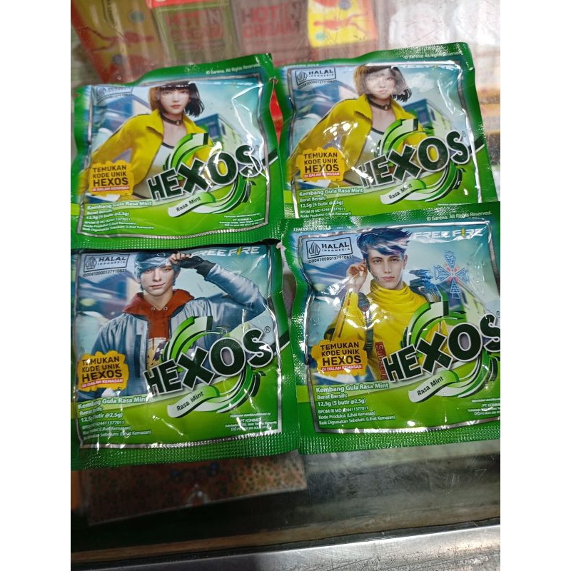 

Permen HEXOS Rasa Mint Permen mint Jadul