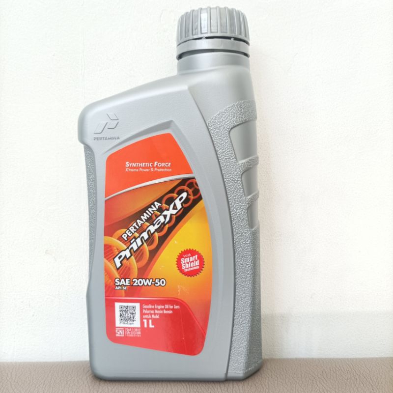 PERTAMINA PRIMA XP SAE 20W-50 OLI MESIN MOBIL & MOTOR 1 LITER