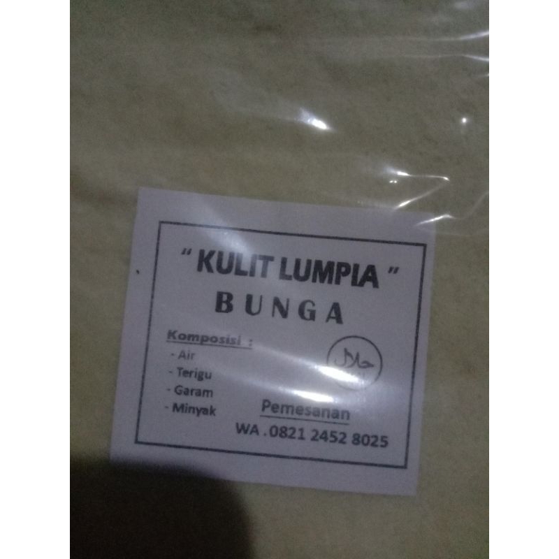 

COD kulit lumpia kering bulat diameter 20cm isi 15 30 50 lembar