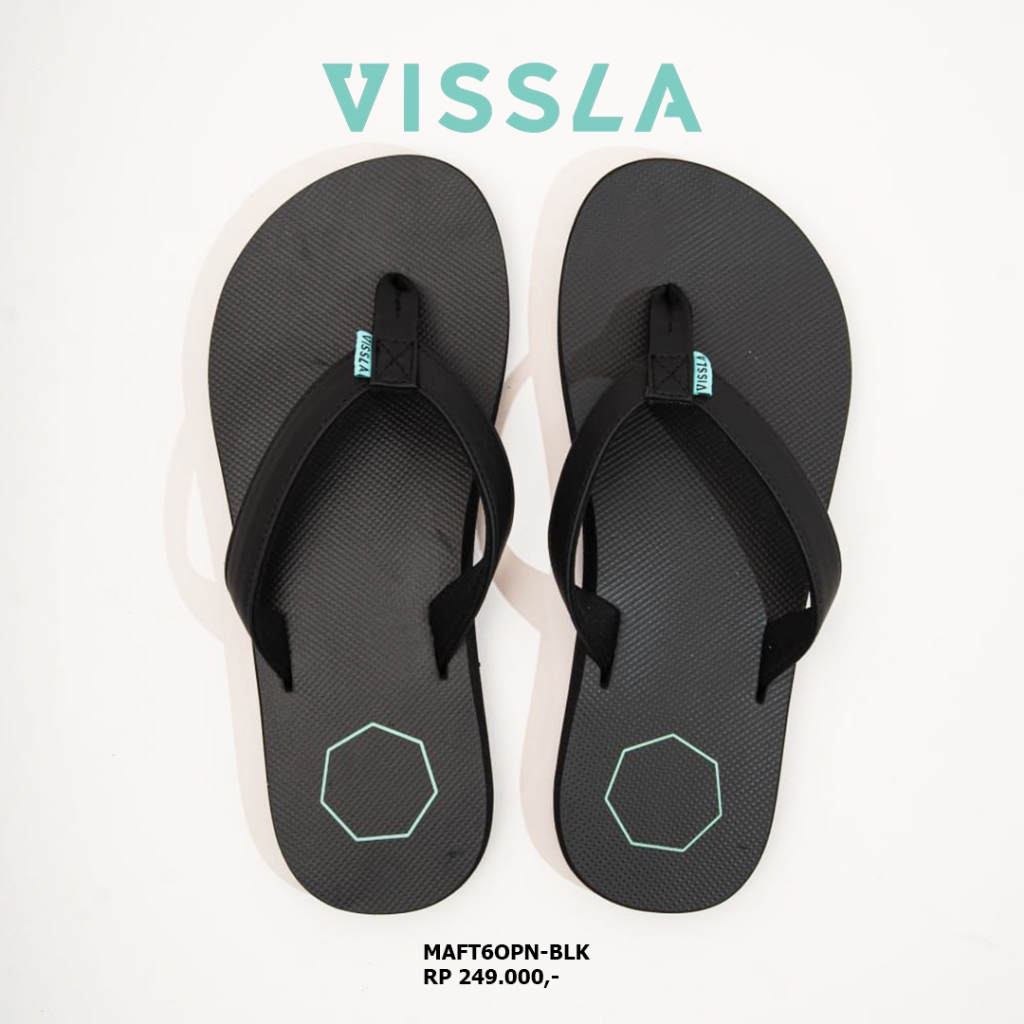 RAYSURF VISSLA SANDAL PRIA MAFT6OPN-BLK ORIGINAL