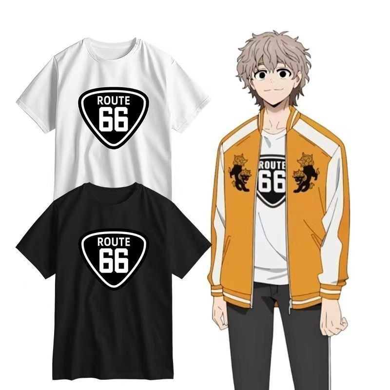 Kaos Anime Cosplay Windbreaker Choji Tomiyama