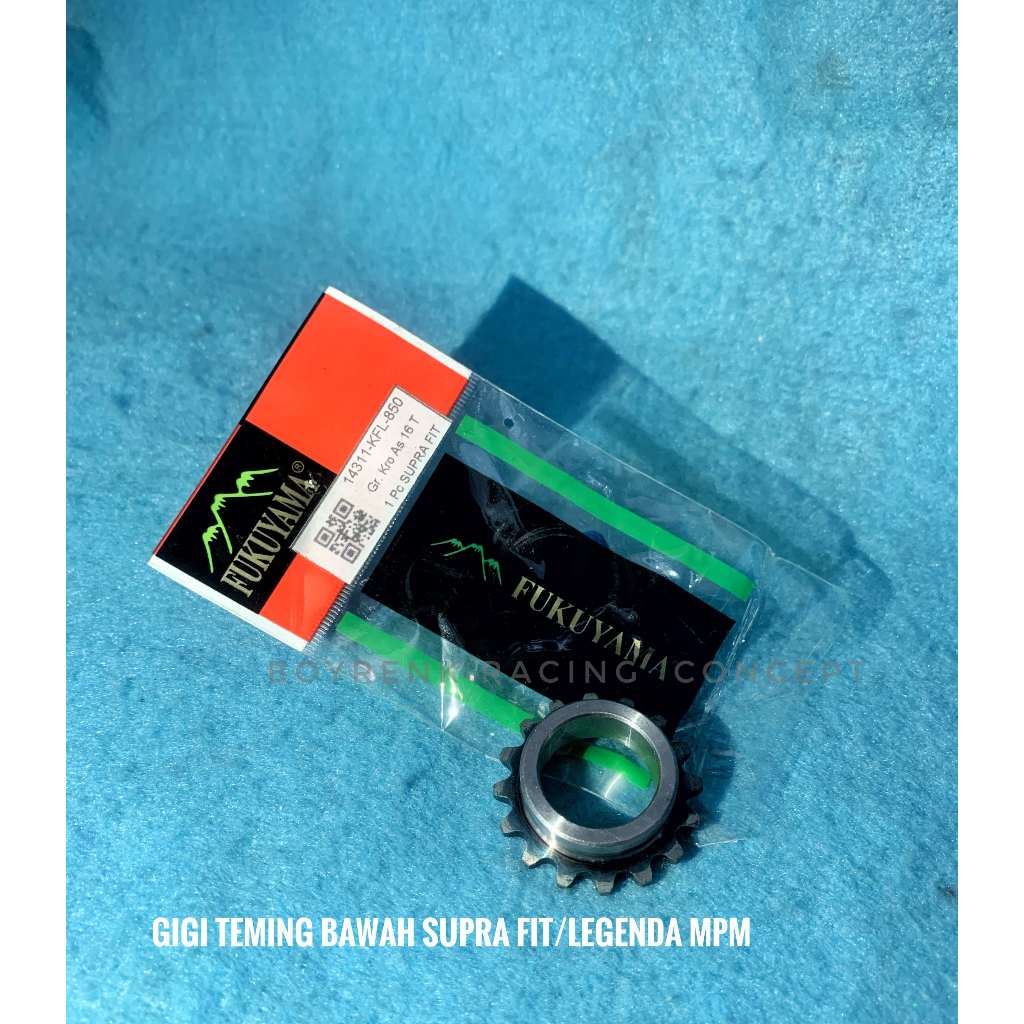 GIGI GEAR TIMING SENTRIK ASKRUK SUPRA FIT / LEGENDA KFL (TEMING BAWAH) FUKUYAMA - BOYRENK RACING CON