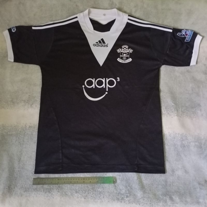 Jersey Southamptonn Soton The Saints Away 2013 2014 Hitam AAP3