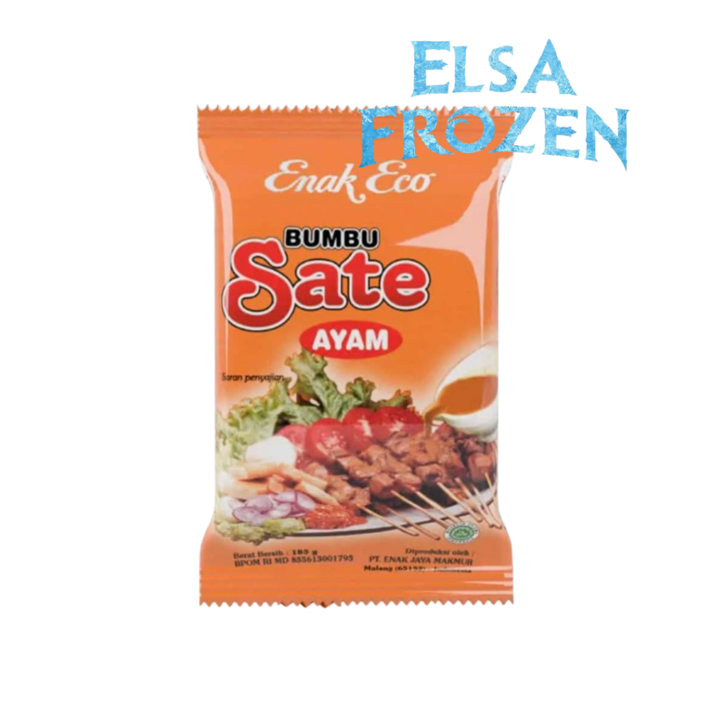 

ENAK ECO BUMBU SATE AYAM 185GR / BUMBU INSTAN