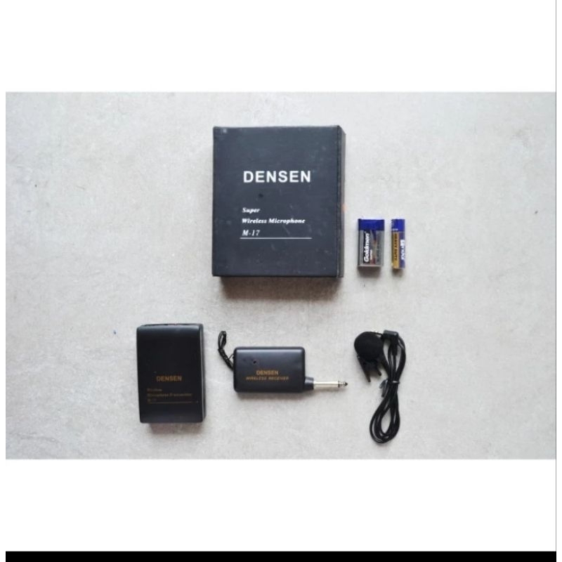 microphone densen werles mini jepit seri m 17