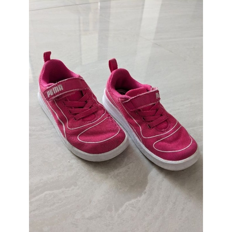 (Preloved) Sepatu anak Puma kids pink