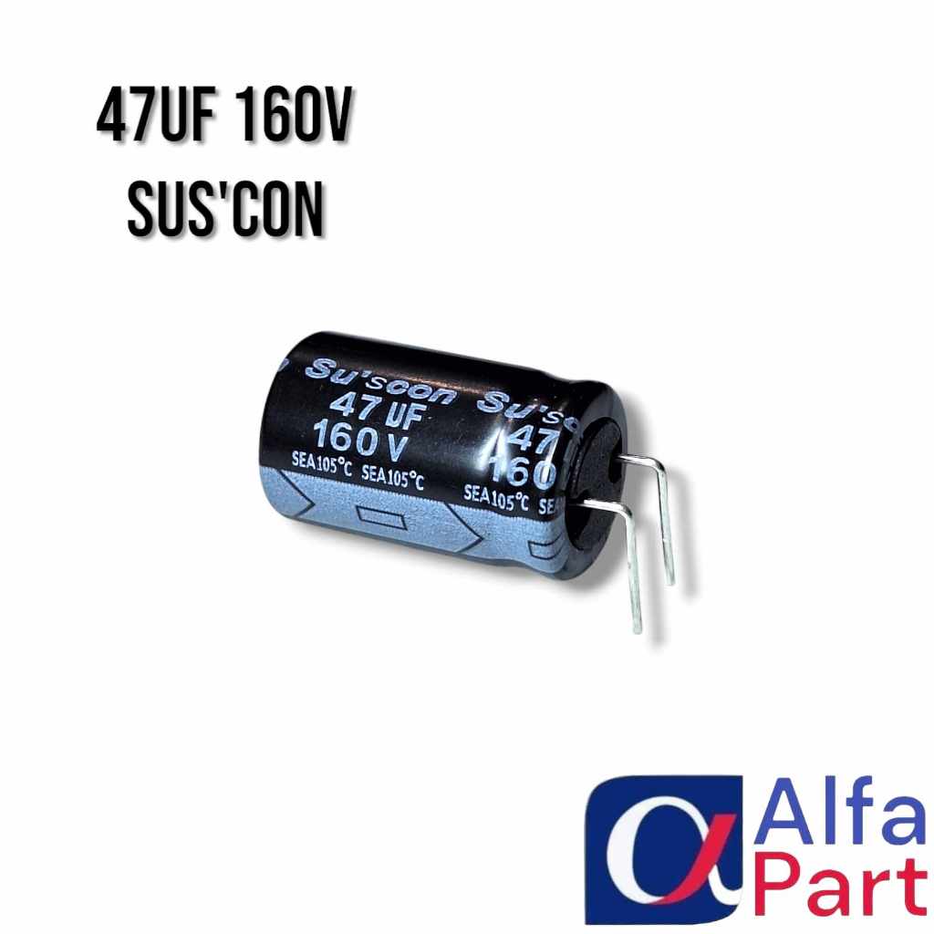 ELCO 47uf 160v SU'SCON 47uf 160v
