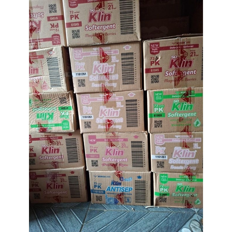 DETERGENT SOKLIN BUBUK 1 DUS (72PCS)