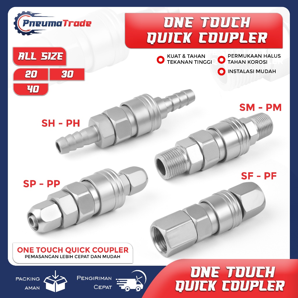 Quick coupler / One touch coupler SF20