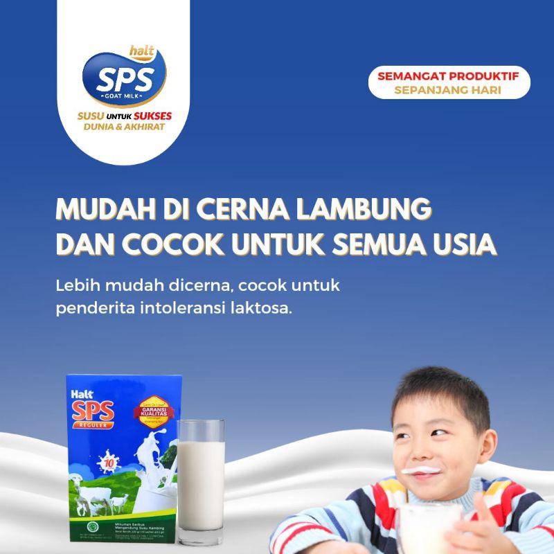 Susu Kambing Etawa HALT SPS - Pilihan Nutrisi Halal