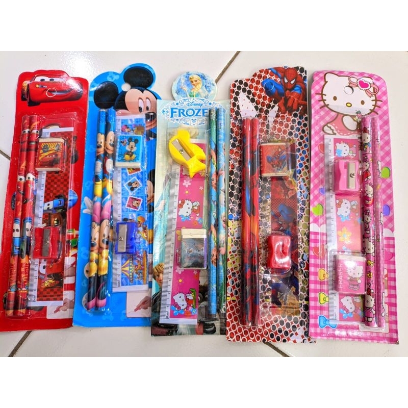 

[COD] Set alat tulis karakter set alat tulis anak