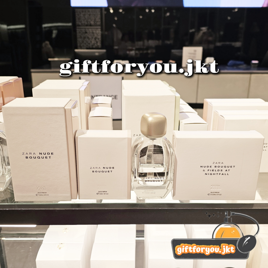 Parfum Zara Nude Bouquet ( Blush / Intense / Sublime / Joyful ) / Cashmere Rose EDP Parfum EDP Zara 