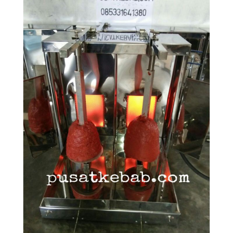 burner kebab 2 mata api Otomatis