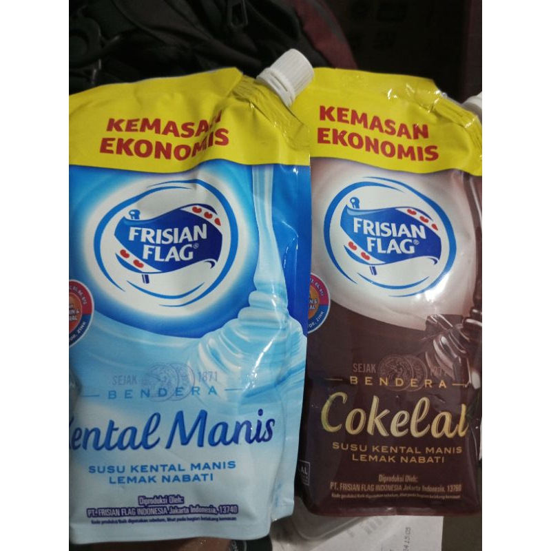

Frisian Flag Bendera Susu Kental Manis Pouch 545g